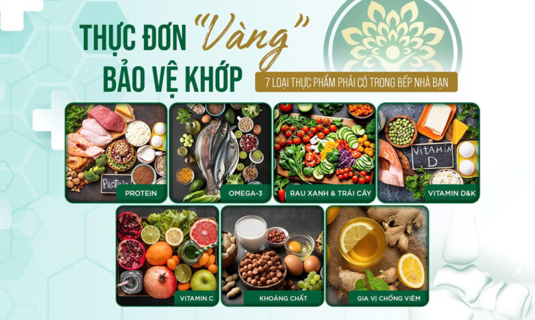 NHÓM THỰC PHẨM CHO XƯƠNG KHỚP